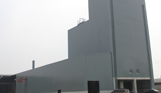 利用天然氣為熱源烘干砂預(yù)拌干混