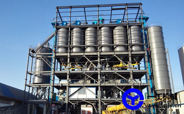 雙線(xiàn)配置石膏砂漿生產(chǎn)線(xiàn)